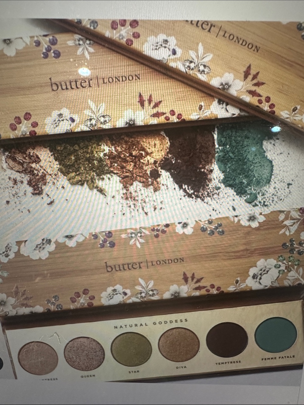 ButterLONDON Natural Goddess Eye Palette - Mixed Metallic & Matte Shades